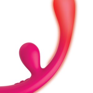 JimmyJane Reflexx Rabbit 3 - Dualer Vibrator mit 10 Vibrationsmodi und Wärmefunktion