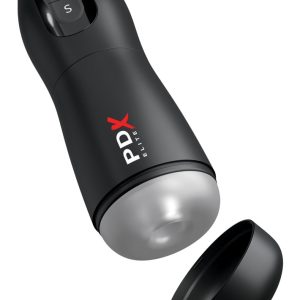 PDX Elite Suck-O-Matic Masturbator - Vollautomatischer Blowjob, USB wiederaufladbar, 7 Vibrations- und 7 Saugmodi