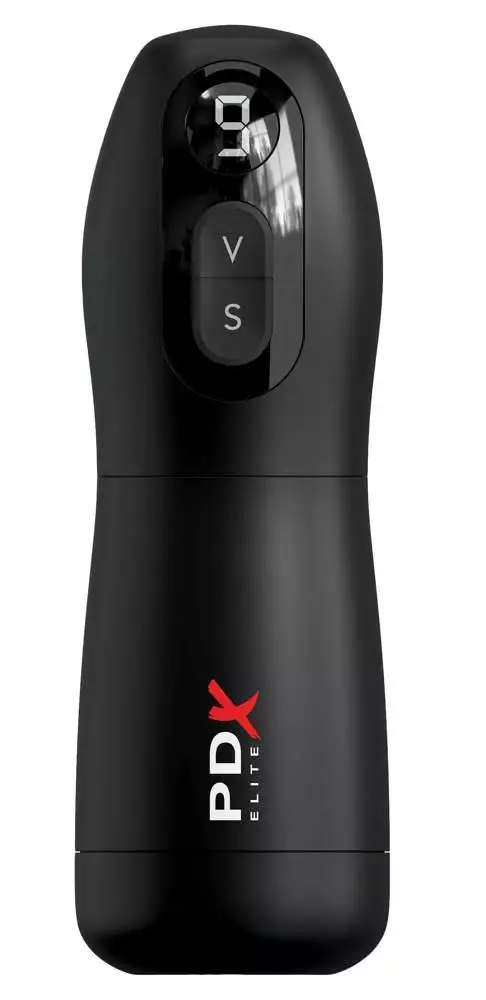 PDX Elite Suck-O-Matic Masturbator - Vollautomatischer Blowjob, USB wiederaufladbar, 7 Vibrations- und 7 Saugmodi