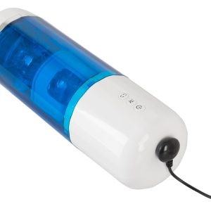 You2Toys Masturbator: Intensive Stimulation mit 10 Vibrationsmodi Weiß/Blau/Transparent