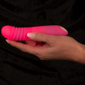 You2Toys Flashing Mini Vibe - Kleiner, leuchtender Minivibrator mit 7 Vibrationsmodi