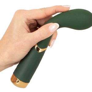 Emerald Love - Luxus G-Punkt Vibrator Grün/Gold