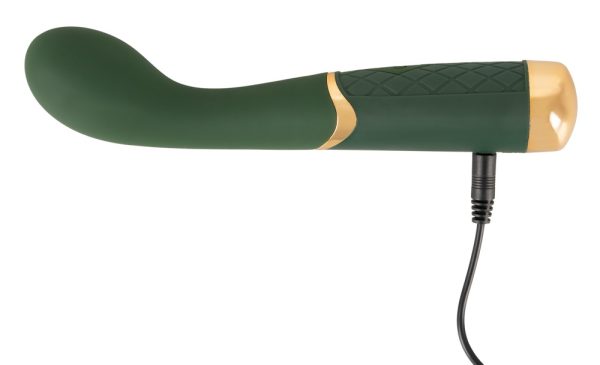 Emerald Love - Luxus G-Punkt Vibrator Grün/Gold