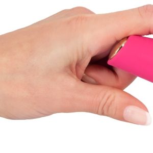 Sweet Smile Licking and Pulsating Finger Stimulator - Oral-Stimulation für Lustpunkte Pink/Gold