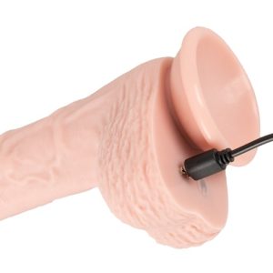 Medical Silicone RC Stoßvibrator - Rotierend, Saugfuß, 8 Modi