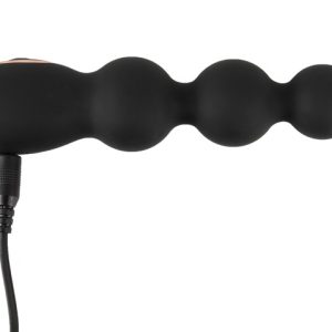 ANOS Analvibrator - Flexibles Kugeldesign, 7 Vibrationsmodi Schwarz/Rosegold