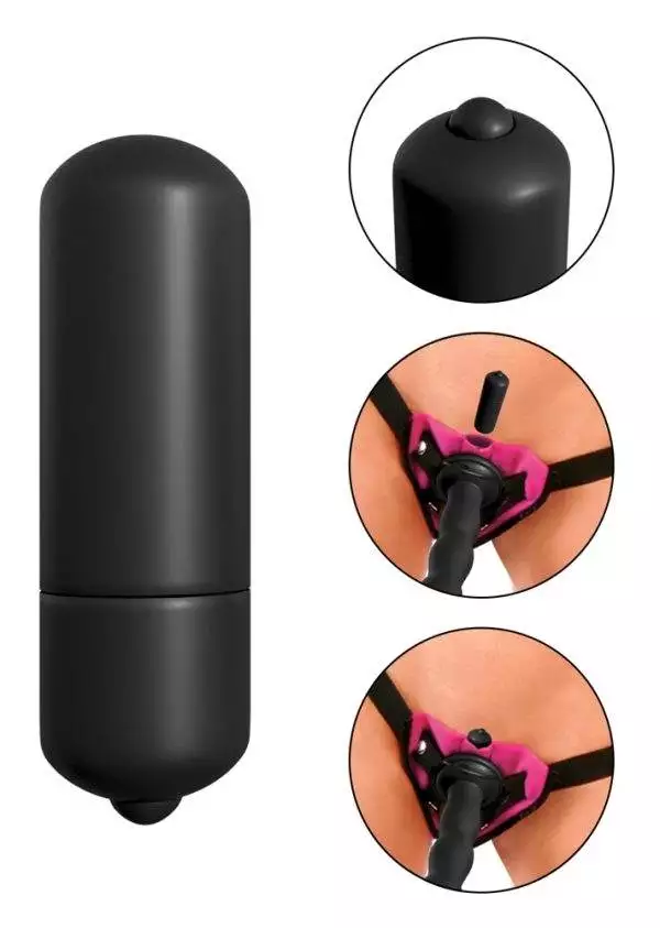 Fetish Fantasy Series Umschnallgurt mit Vibrobullet