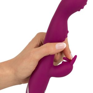 Sweet Smile Triple Hotspot Vibrator Beere/Weiß