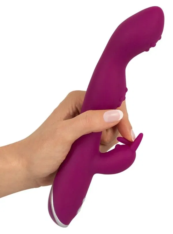 Sweet Smile Triple Hotspot Vibrator Beere/Weiß Sweet Smile Triple Hotspot Vibrator Beere/Weiß