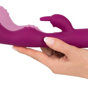 Sweet Smile Triple Hotspot Vibrator Beere/Weiß