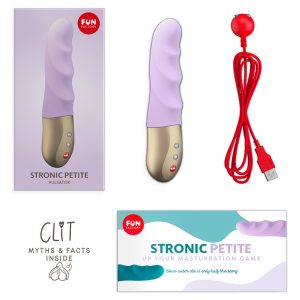 Fun Factory Vibrator Stronic Petite - Kompakter, kraftvoller, wasserdichter Mini-Vibrator in Pink