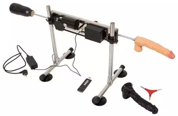The Banger - Strombetriebene Sex-Maschine mit Dildos und Masturbator