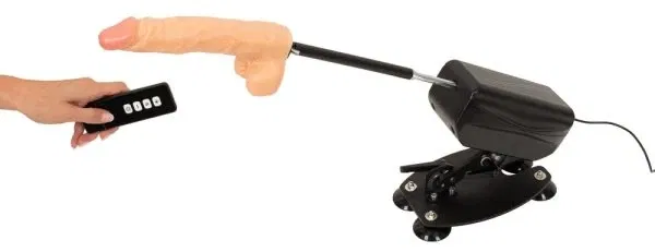 The Banger - Power-Sexmaschine mit Dildos und Masturbator The Banger - Power-Sexmaschine mit Dildos und Masturbator