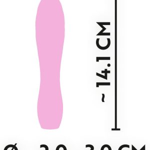 Cuties Minivibrator 3.Gen: Starke Vibration, flexibel, wasserdicht Magenta