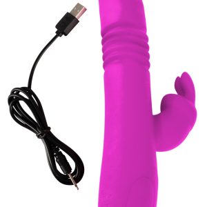 Sweet Smile Thrusting Pearl Rabbit Vibrator