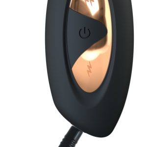 XouXou Luxury RC Vibrating E-Stim Love Ball, Silikon-Plug, 10 Modi, USB-Wiederaufladbar, 18,6 cm