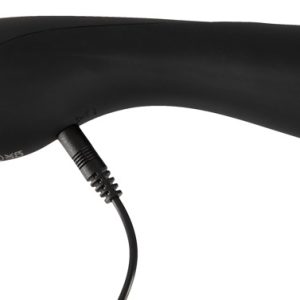 XouXou Luxuriöser E-Stim Wand & Vibrator, Größe: 23,1 cm, Farbe: Schwarz