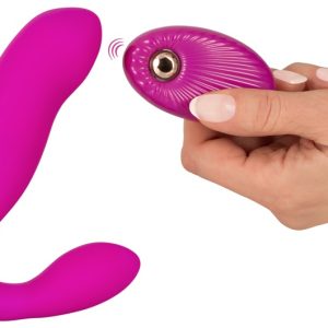 Javida RC Vibrator - Leiser Slip-Vibrator mit Fernbedienung Pink/Silber