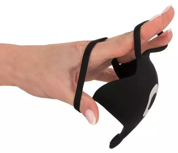 Rebel Hodenvibrator mit Penis- und Hodenring | 10 Vibrationsmodi | Fernbedienung