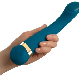 You2Toys Hot 'n Cold Vibrator - Massage & Stimulation Petrol/Gold