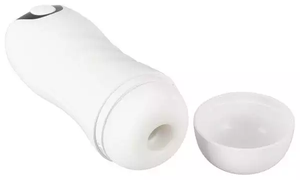 Stroker Masturbator - Intensiver Blowjob nach Wunsch Weiß/Schwarz Stroker Masturbator - Intensiver Blowjob nach Wunsch Weiß/Schwarz