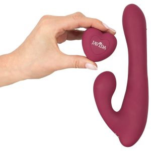 Javida RC Rotating Rabbit Vibr - Rotierender Rabbitvibrator Bordeaux