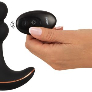 ANOS RC Rotating Prostate Massager Schwarz/Rosegold