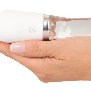 Liaison Wand - Edel eleganter Wand LED Vibrator Weiß/Transparent