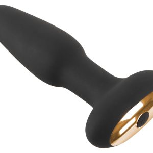 ANOS Pressure Trainer - Vibro-Analplug mit Drucksensor Schwarz/Rosegold