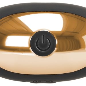 ANOS Pressure Trainer - Vibro-Analplug mit Drucksensor Schwarz/Rosegold