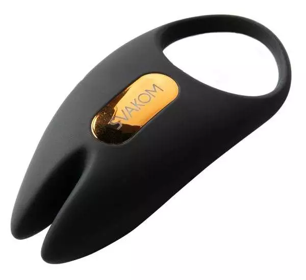 SVAKOM Winni 2 - Vibro-Penisring mit App-Steuerung Schwarz/Gold