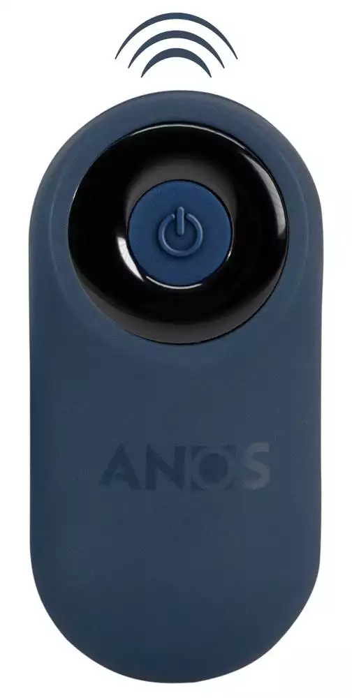 ANOS Rotating Prostate Plug - Vibro-Analplug mit Fernbedienung blau ANOS Rotating Prostate Plug - Vibro-Analplug mit Fernbedienung blau