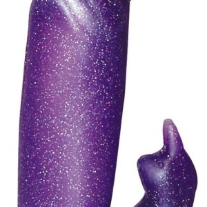 You2Toys Glitter-Lust-Set "Wild Berries" - 7-teilig, lila-glitzernder Look, mit Vibrator, Analkette, Liebeskugeln, Penisring und Naturdildo Glitzerlila