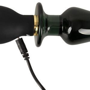 ANOS Double-Ended Vibro-Analplug - Silikon & Glas