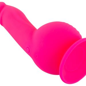 Sweet Smile Kraftvibrator mit Saugfuß - 10 Vibrationsmodi, strap-on kompatibel