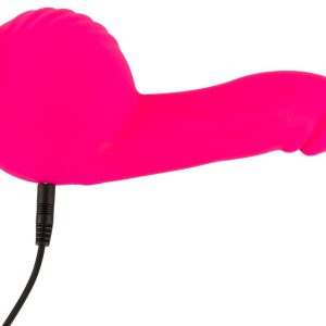 Sweet Smile Kraftvibrator mit Saugfuß - 10 Vibrationsmodi, strap-on kompatibel