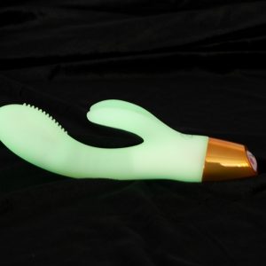 You2Toys Leuchtender Rabbitvibrator - Ideal gebogen, 10 Vibrationsmodi, wasserdicht