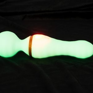 You2Toys Glow in the Dark Wand Vibrator - Leuchtender Massager