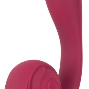 Rosenrot Bendable Spot-on Vibrator - Flexibler Klitorisschmeichler - Wasserdicht - 10 Vibrationsmodi