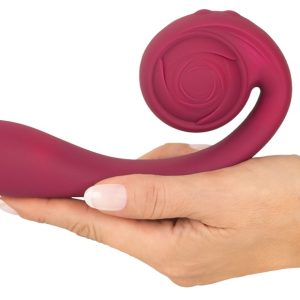 Rosenrot Bendable Spot-on Vibrator - Flexibler Klitorisschmeichler - Wasserdicht - 10 Vibrationsmodi