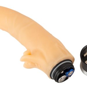 Nature Skin Flame Vibe - Biegsamer Vibrator mit Klitoris-Reizflammen, 8 Vibrationsmodi