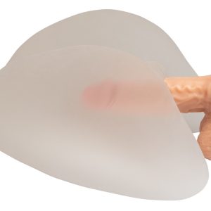 Crystal Clear Torso-Masturbator mit Vibrobullet