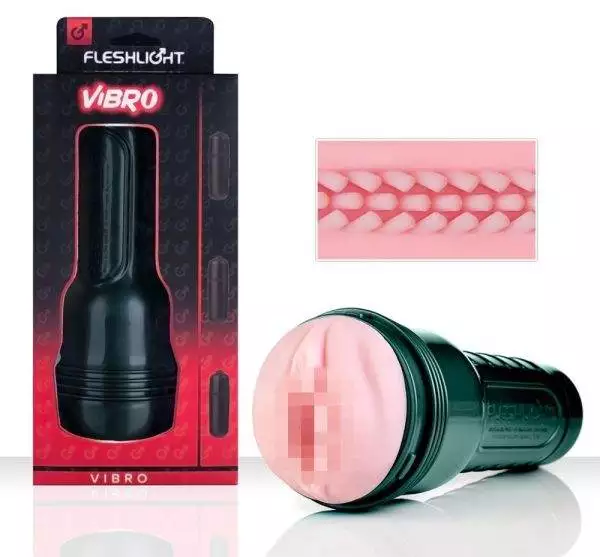 Fleshlight Vibro-Pink Lady Touch - Masturbator mit Vibration