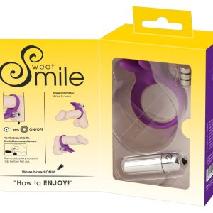 Sweet Smile Vibro-Penisring mit Klitorisreizer