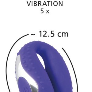 You2Toys - Lippenzauber Vibrator Lila, Silber