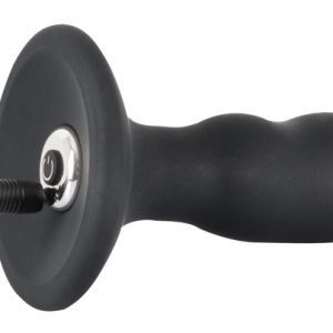 Black Velvets Vibro-Analplug mit P-Punkt-Spitze, 7 Vibrationsmodi