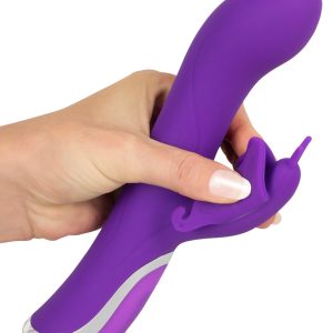 Sweet Smile Rechargeable Rotat - Rabbitvibrator mit Schmetterling