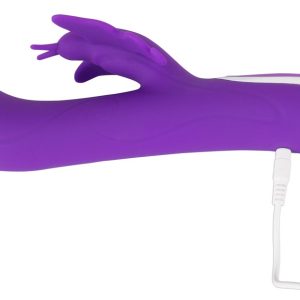 Sweet Smile Rechargeable Rotat - Rabbitvibrator mit Schmetterling