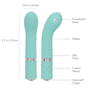 Pillow Talk G-Punkt Vibrator - Racy Pink Teal