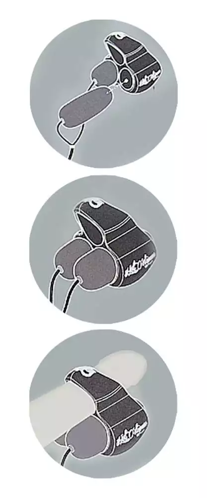 Hot Octopuss JETT - Vibro-Penisring mit Treble & Bass Technologie Schwarz/Silber Hot Octopuss JETT - Vibro-Penisring mit Treble & Bass Technologie Schwarz/Silber